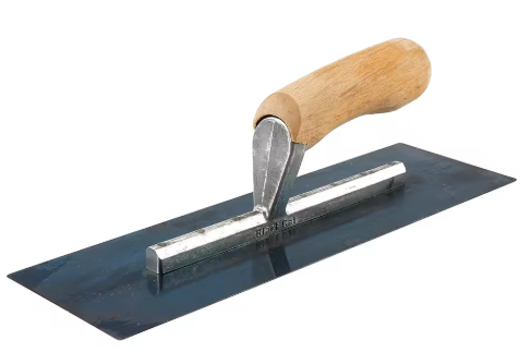 Glättekelle mit Holzgriff